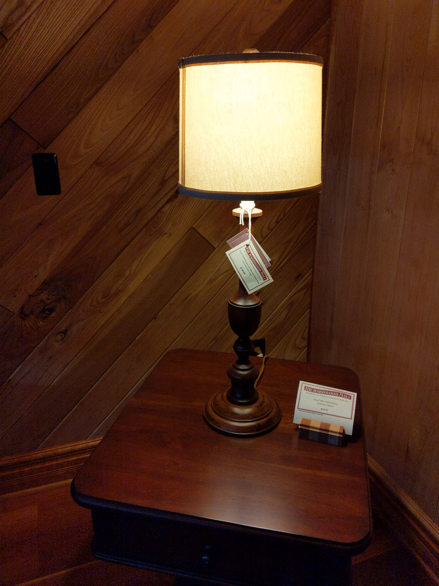 Wood Candlestick Lamp – The Hardwood Mall