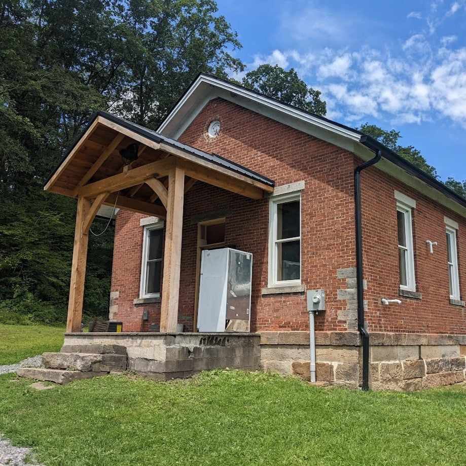 5" Character White Oak with Pure Rubio in renovated One Room Schoolhouse