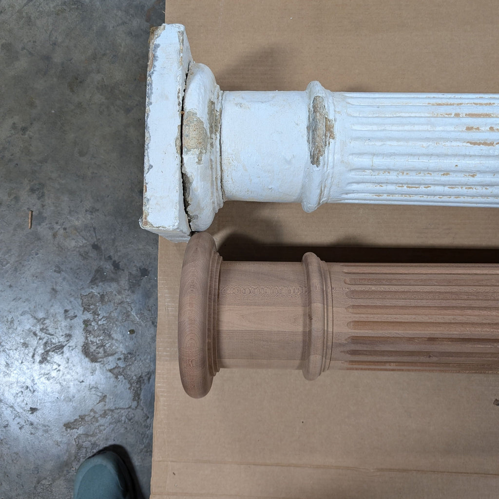 Custom Outdoor Porch Pillar replacement