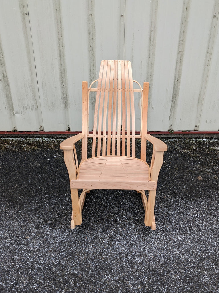 Maple Rocker – The Hardwood Mall