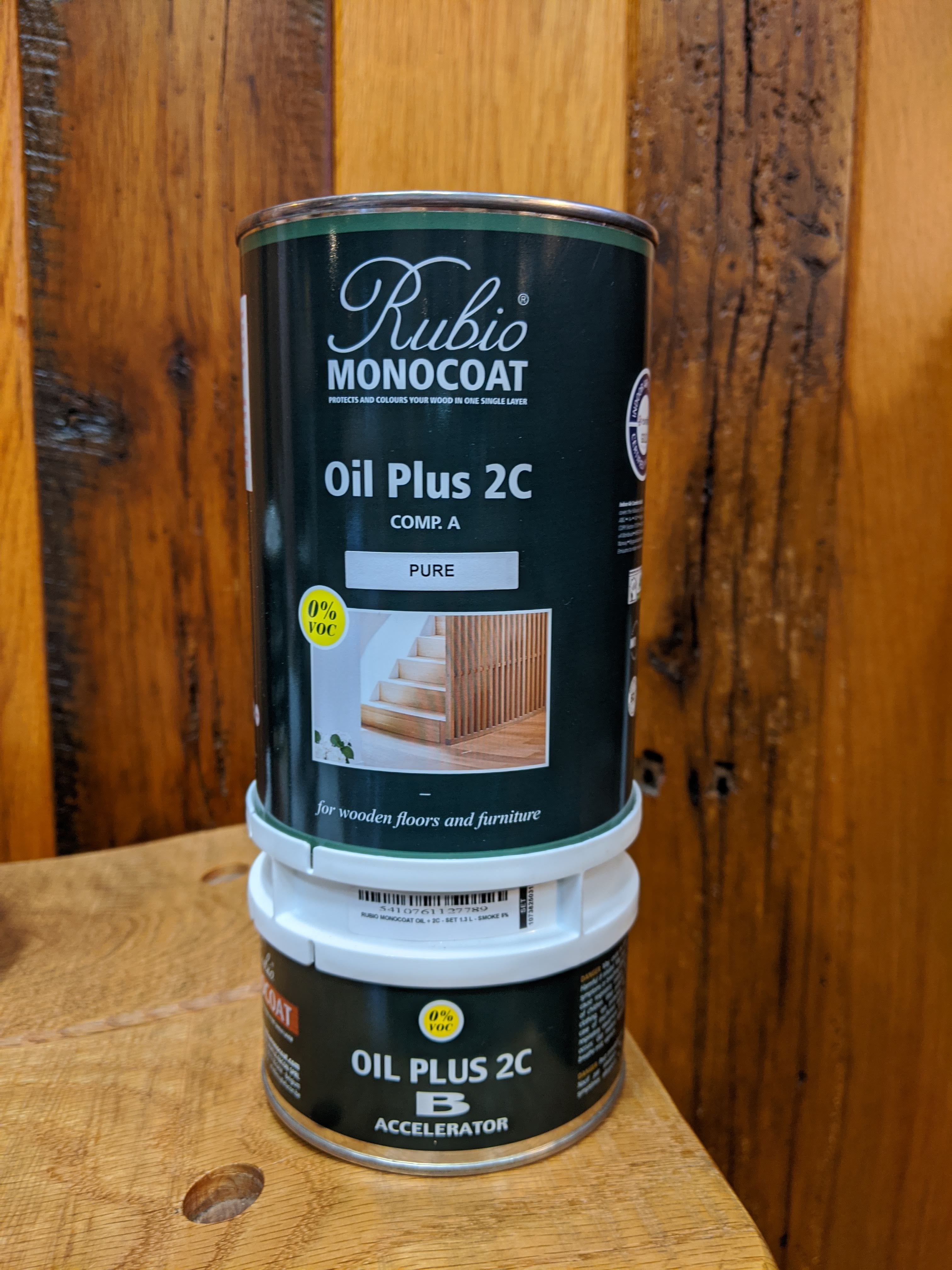 Rubio Monocoat Oil Plus 2C (Comp A) Pure - 20 ml